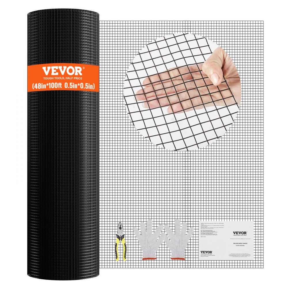 VEVOR hardware cloth galvanized wire mesh roll