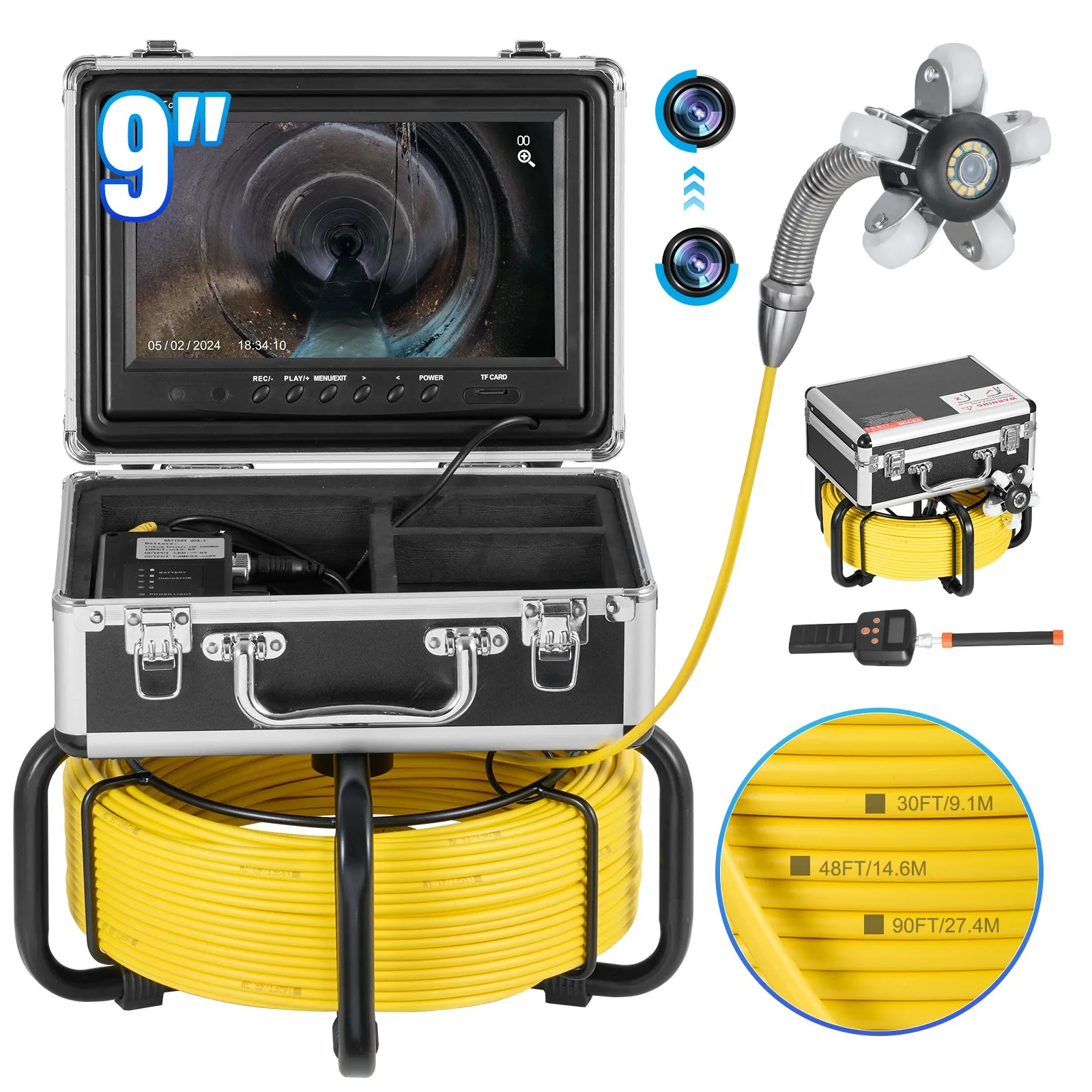 Sewer Camera with Box
