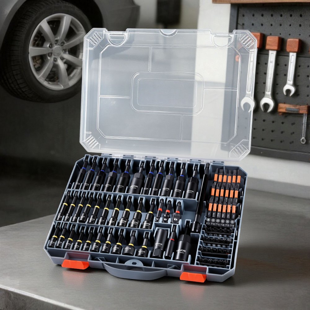 VEVOR 80-Piece Impact Nut Driver Set