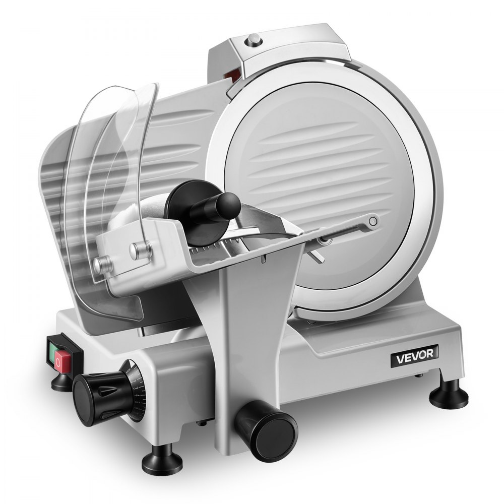 VEVOR 300W commercial meat slicer with 10 inch carbon blade